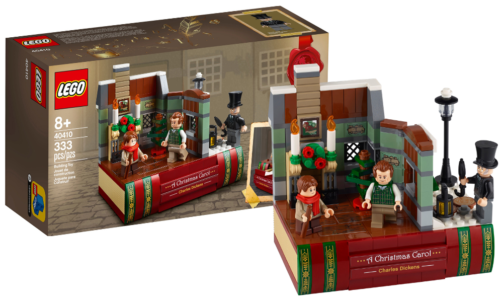 Lego BrickHeadz Homenaje a Charles Dickens 40410