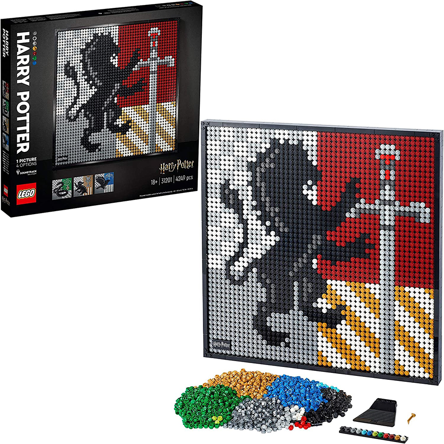 Lego ART Harry Potter Hogwarts Crests 31201