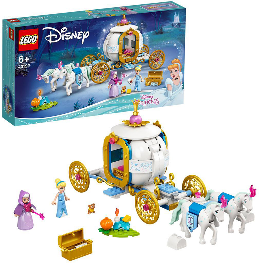 Lego Disney Carruaje Real de Cenicienta 43192