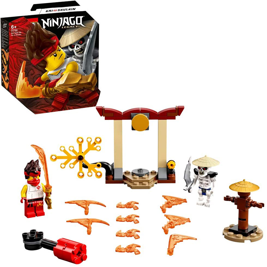 Lego NINJAGO Batalla Legendaria Legendaria Kai vs Skulkine 71730