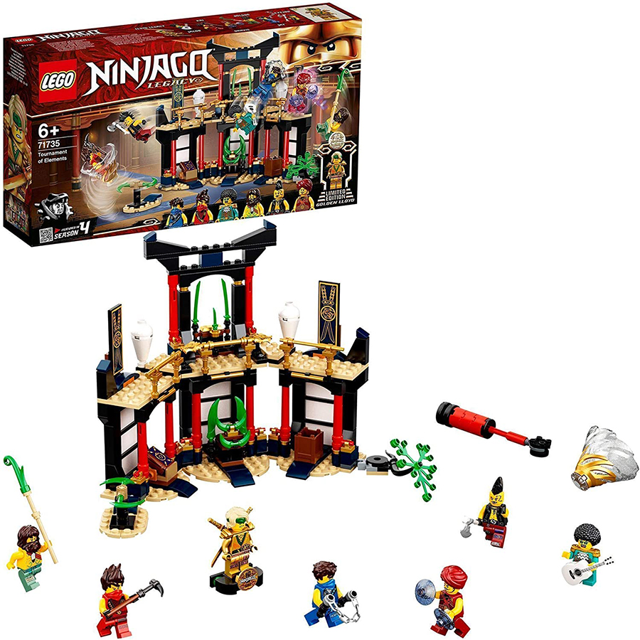 Lego NINJAGO Torneo de los Elementos 71735