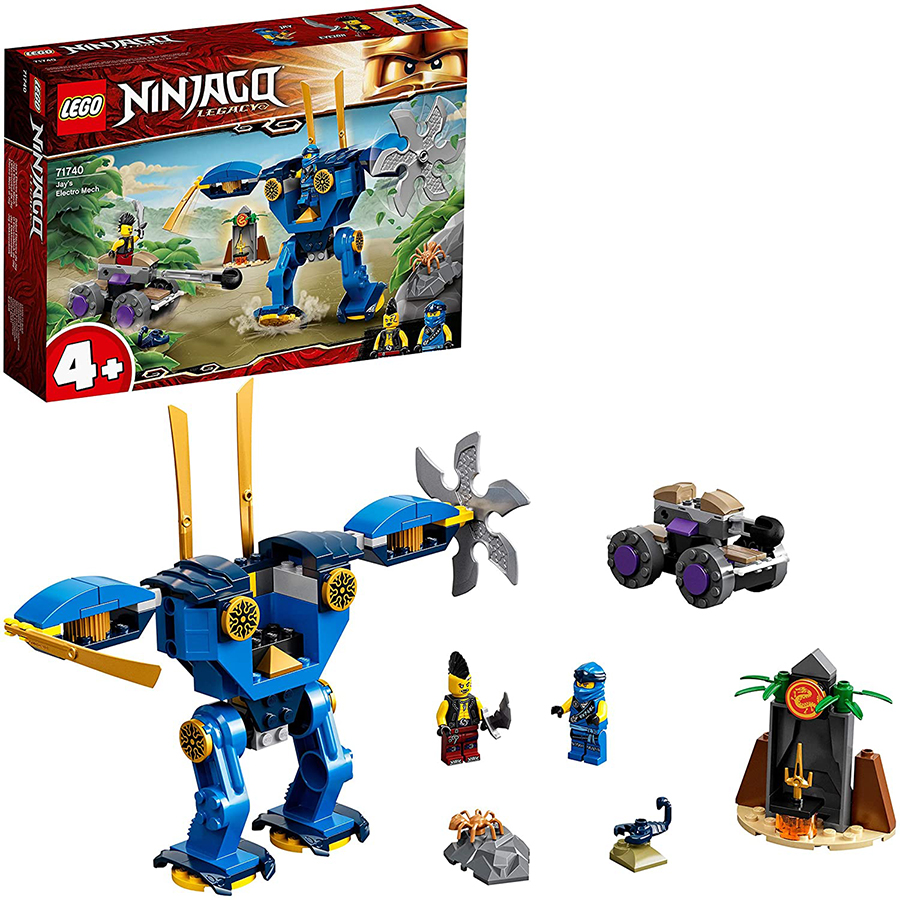 Lego NINJAGO Robot Eléctrico de Jay 71740