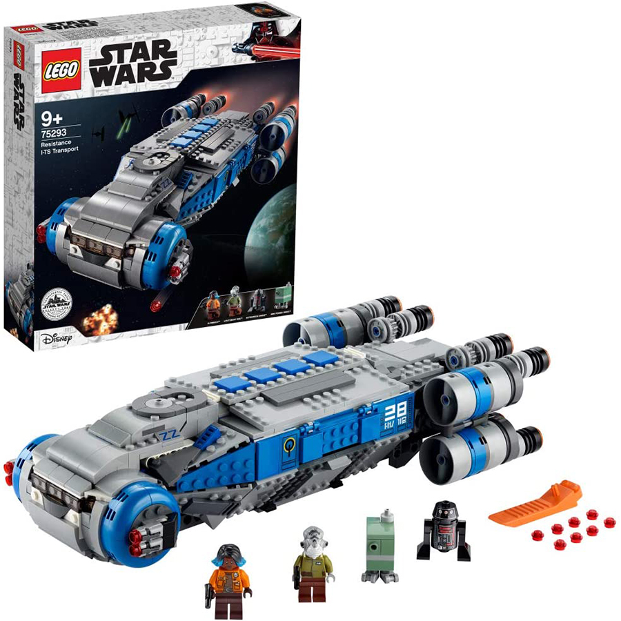 Lego Star Wars Transporte ITS de la Resistencia 75293