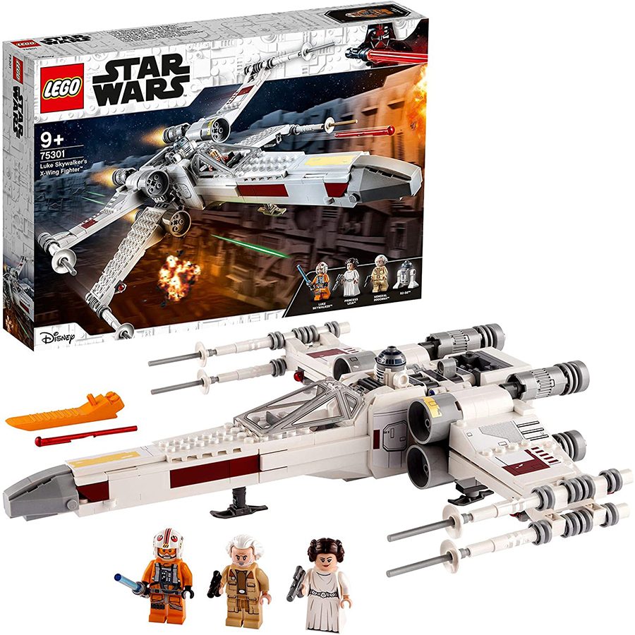 Lego Star Wars Caza AlaX de Luke Skywalker 75301