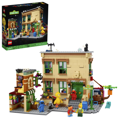 Lego IDEAS 123 Sesame Street  Barrio Sésamo 21324