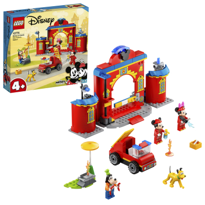 Lego Mickey Mouse Parque y Camión de Bomberos de Mickey y sus Amigos 10776