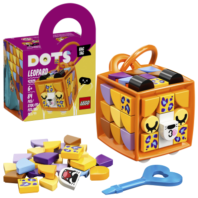 Lego DOTS Adorno para Mochila Leopardo  41929
