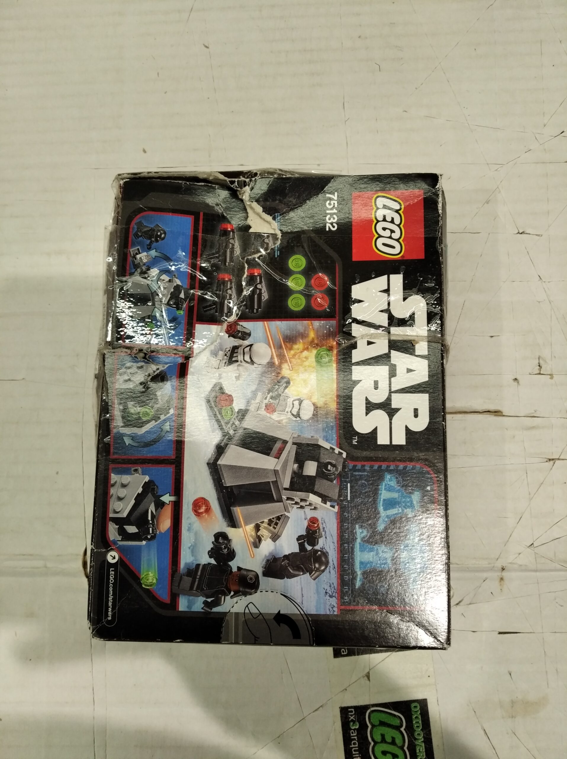 Lego Star Wars pack de combate de la Primera Orden 75132 Caja Dañada CD
