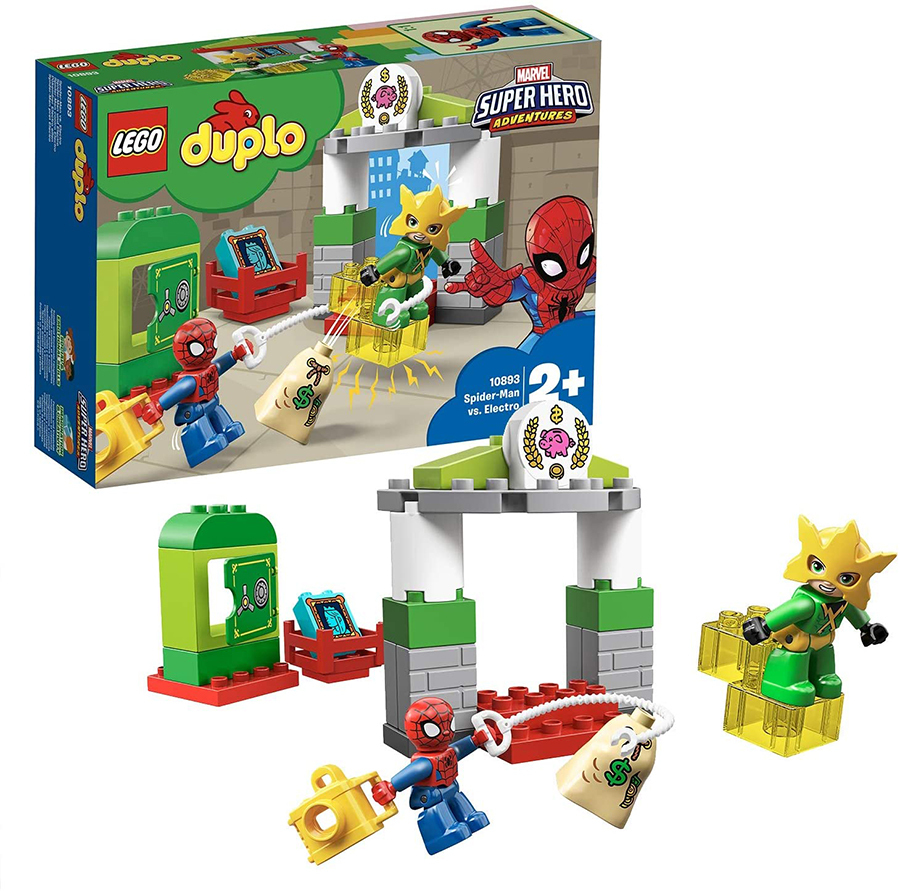 Lego DUPLO Minifiguras Super Heroes Spider Man vs Electro 10893