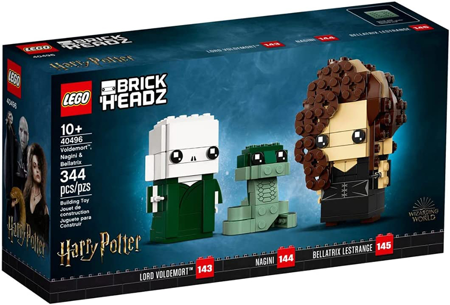 Lego BrickHeadz Voldemort Nagini y Bellatrix  40496