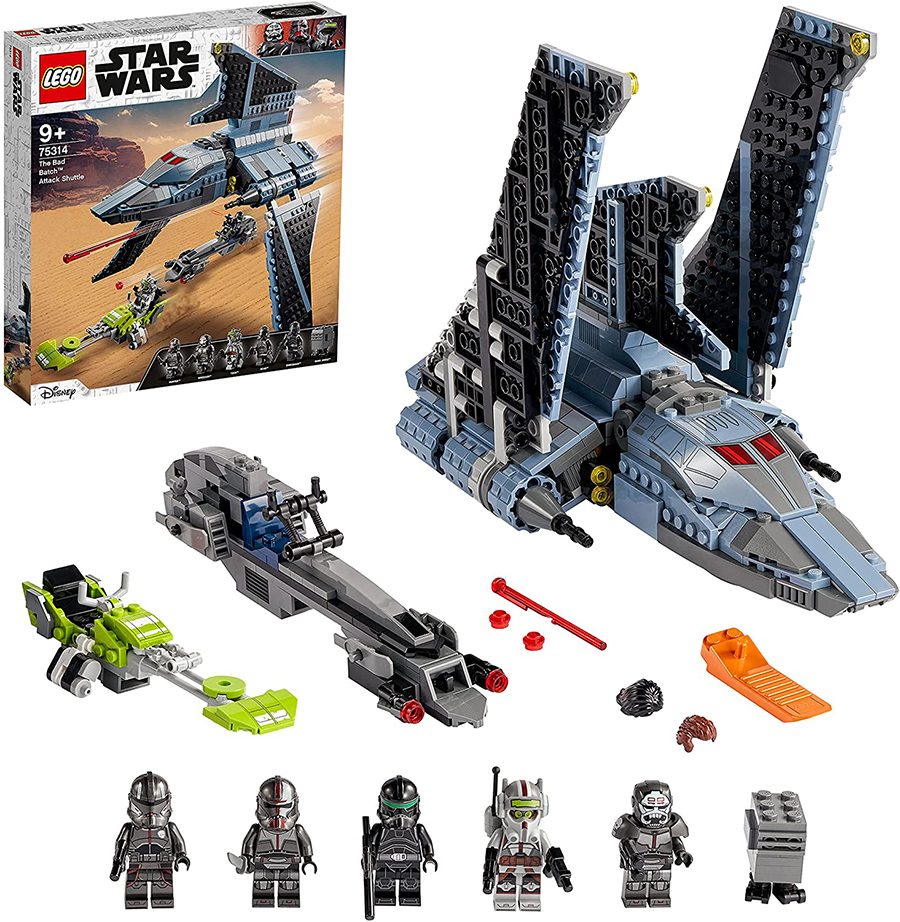 Lego Star Wars The Bad Batch Lanzadera de Ataque 75314