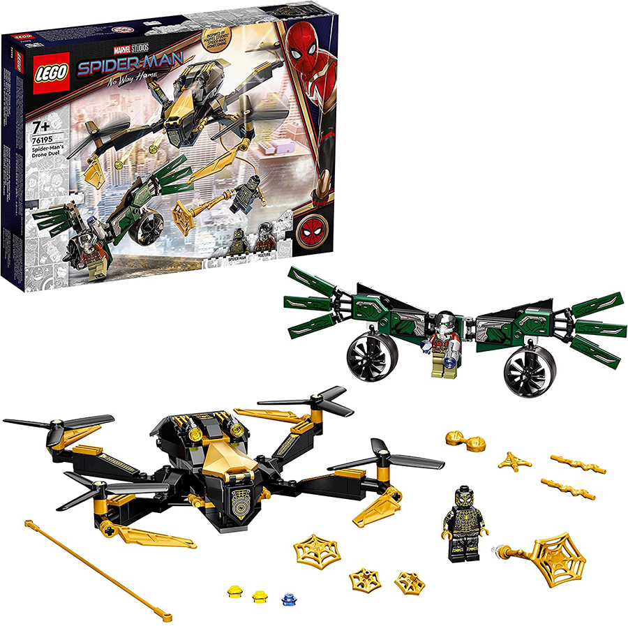 Lego Marvel Spider Man Duelo del Dron 76195
