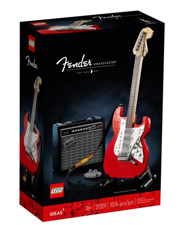 Lego IDEAS Fender® Stratocaster  21329
