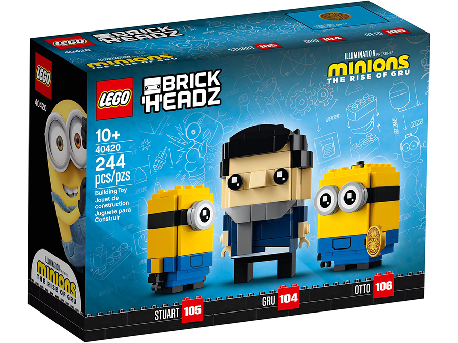 Lego BrickHeadz Gru Stuart y Otto 40420