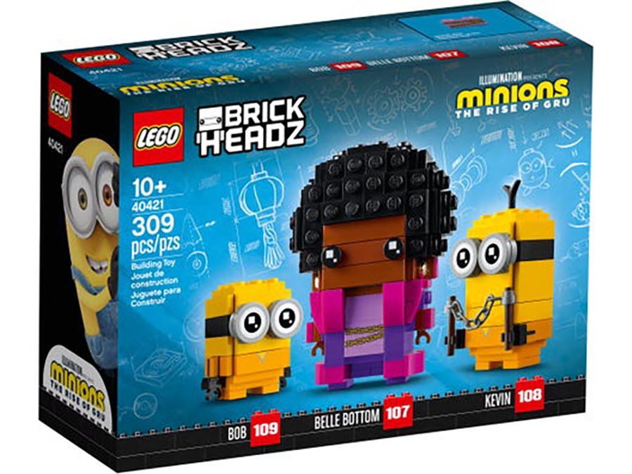 Lego BrickHeadz Belle Bottom Kevin y Bob 40421