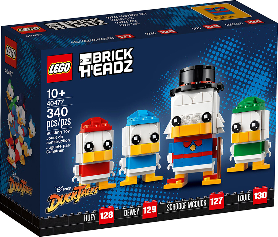 Lego BrickHeadz Gilito McPato Juanito Jaimito y Jorgito 40477