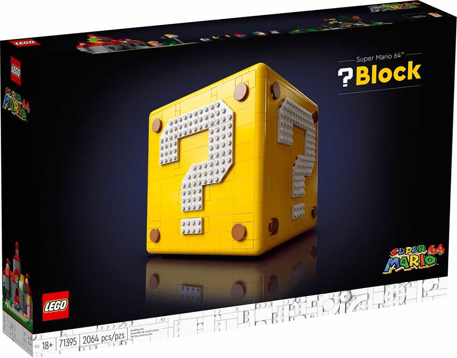 Lego Super Mario Bloque Interrogación de Minifiguras Super Mario 64 71395