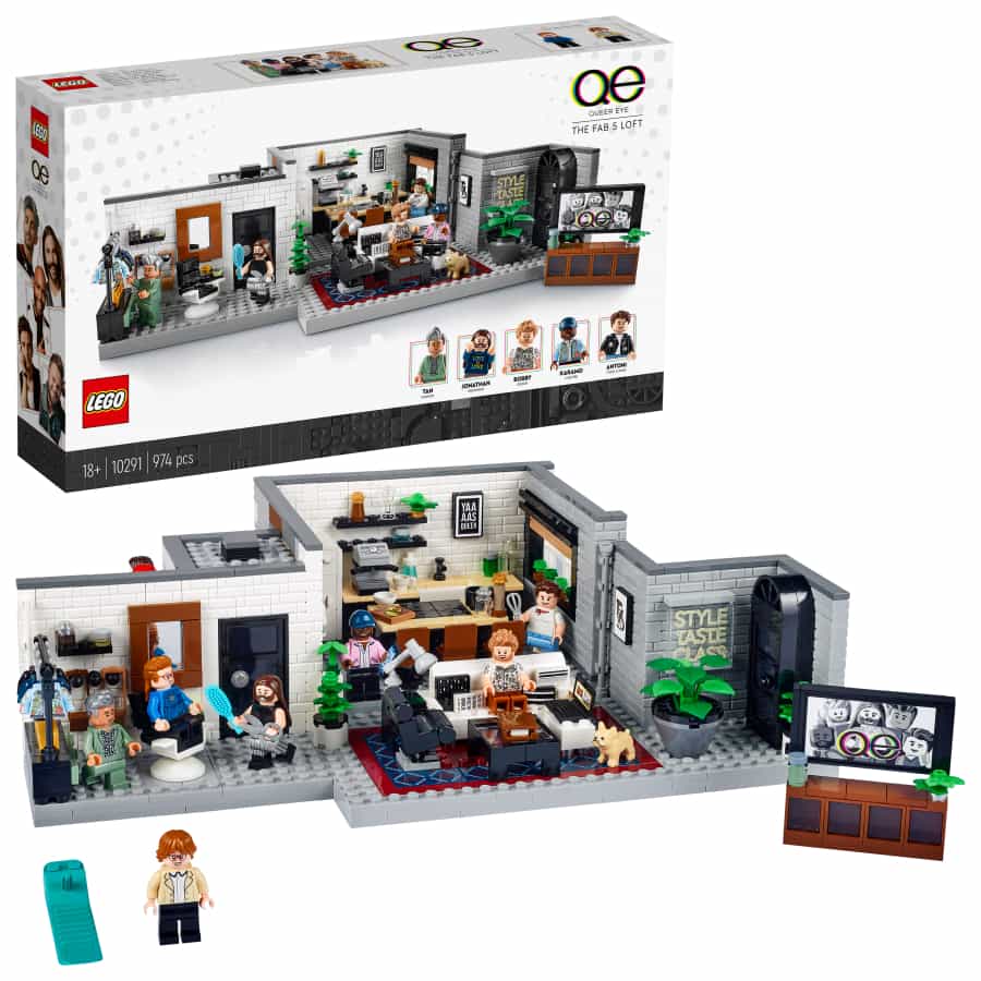 Lego Creator Queer Eye Loft de los Fab 5  10291