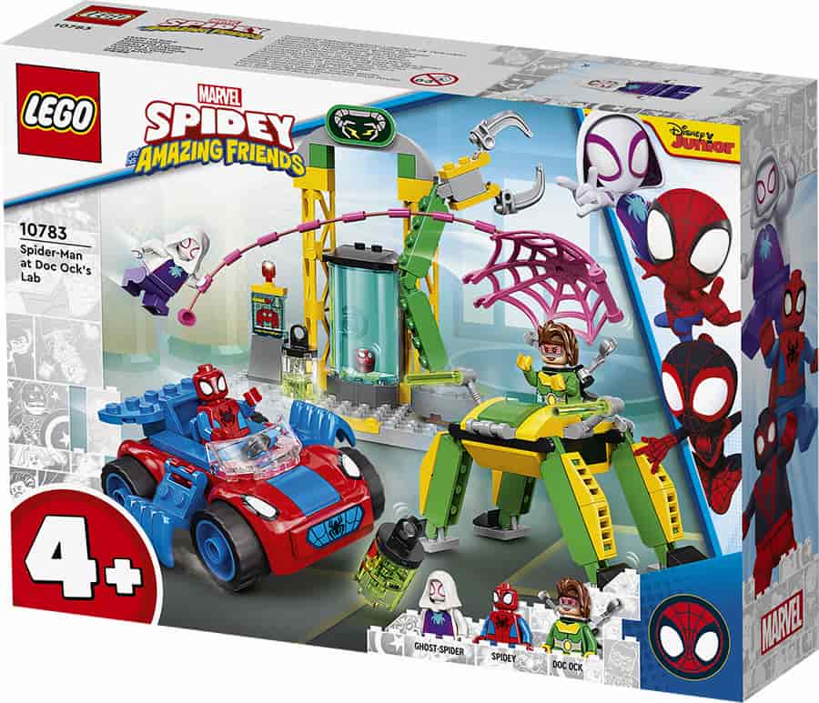 Lego Marvel Spider Man en el Laboratorio de Doc Ock 10783
