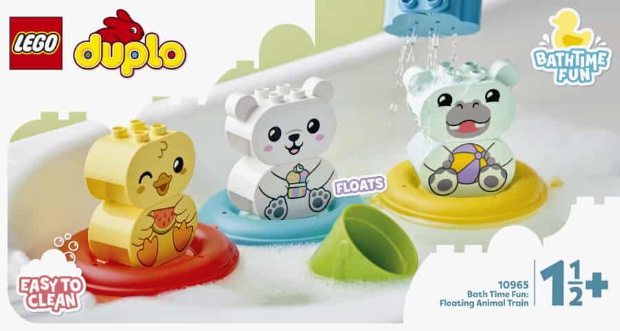 Lego DUPLO Diversión en el Baño Tren de los Animales Flotante 10965