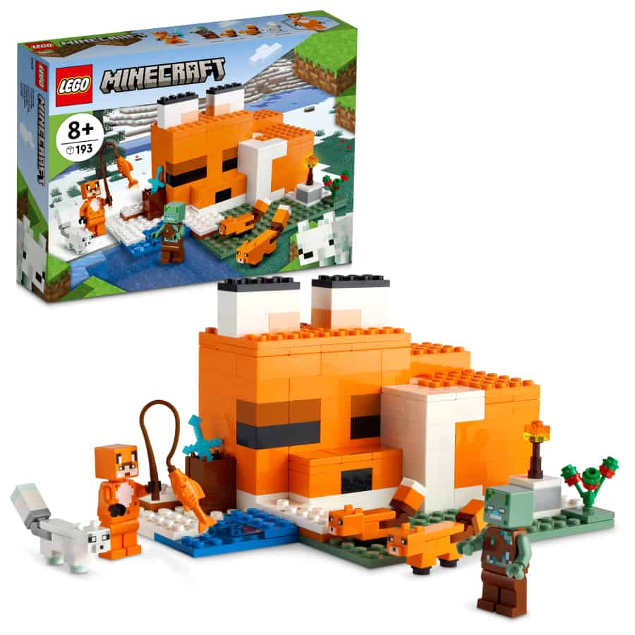Lego Minecraft El RefugioZorro 21178