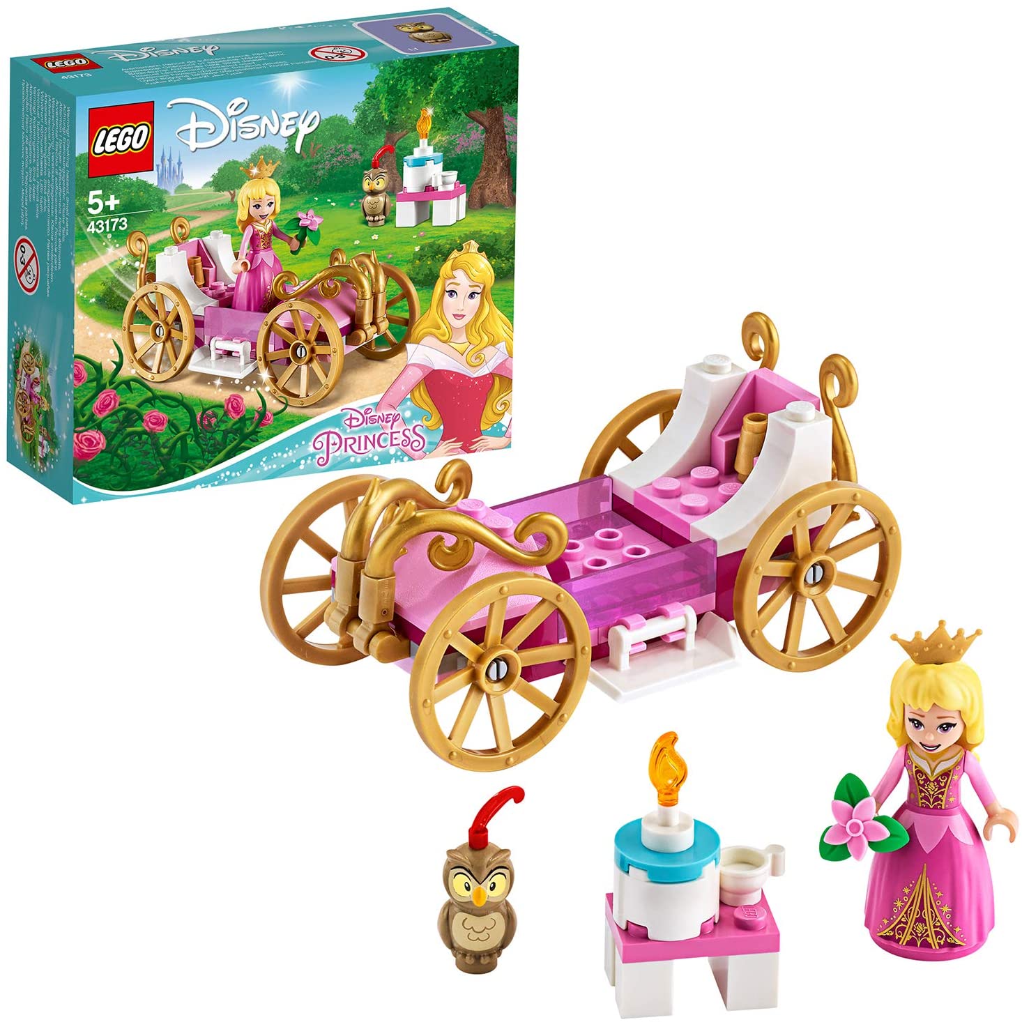 Lego Disney Carruaje Real de Aurora  43173