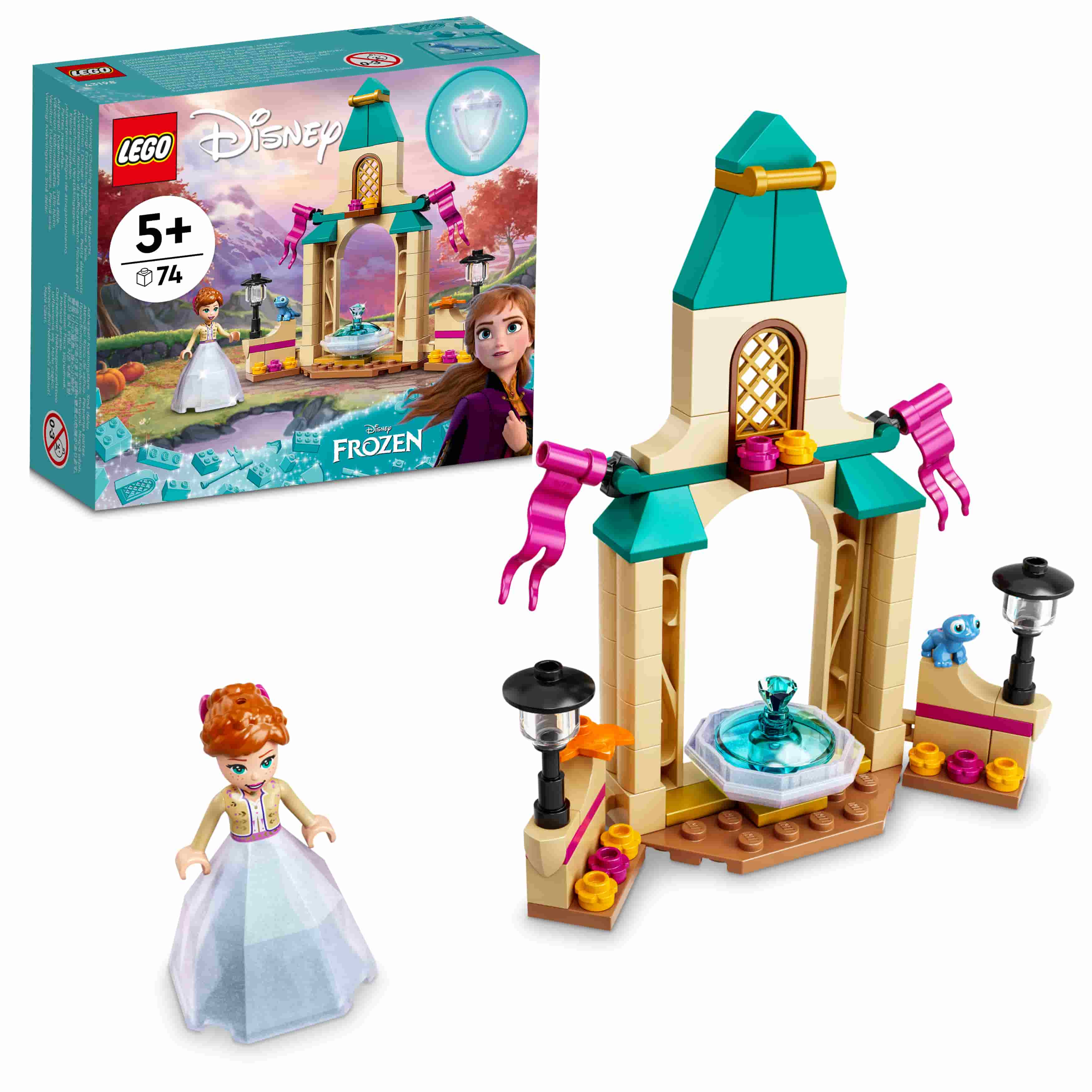 Lego Disney Patio del Castillo de Anna 43198
