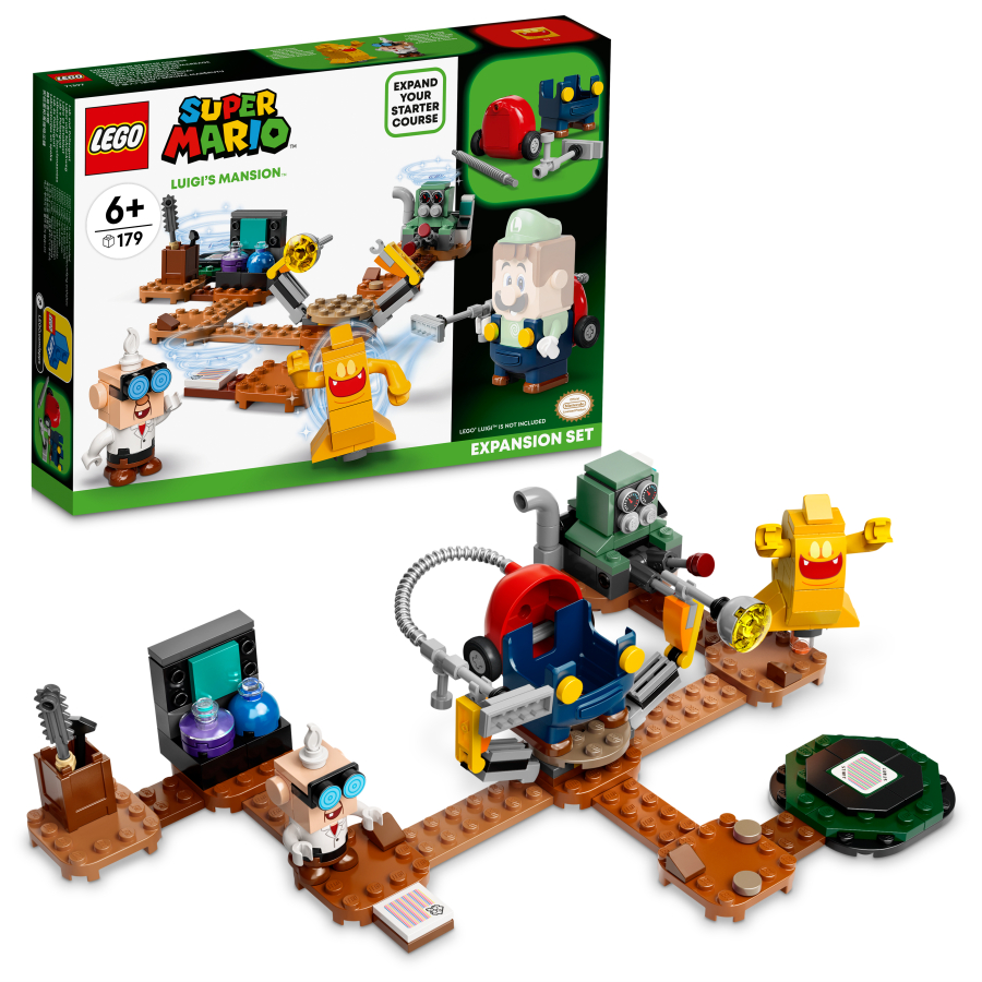 Lego Super Mario Laboratorio y Succionaentes de Luigi’s Mansion 71397