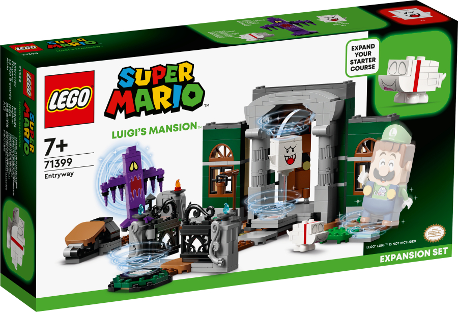 Lego Super Mario Entrada de Luigi’s Mansion 71399
