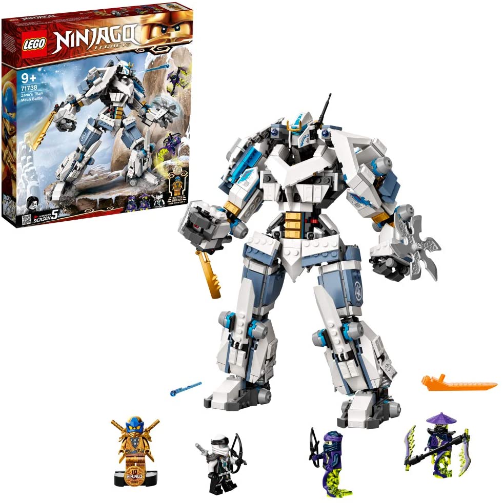 Lego NINJAGO Combate en el Titán Robot de Zane 71738