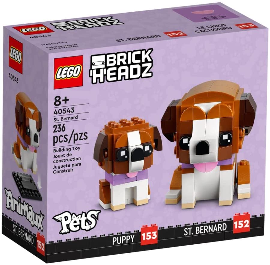 Lego BrickHeadz San Bernardo  40543