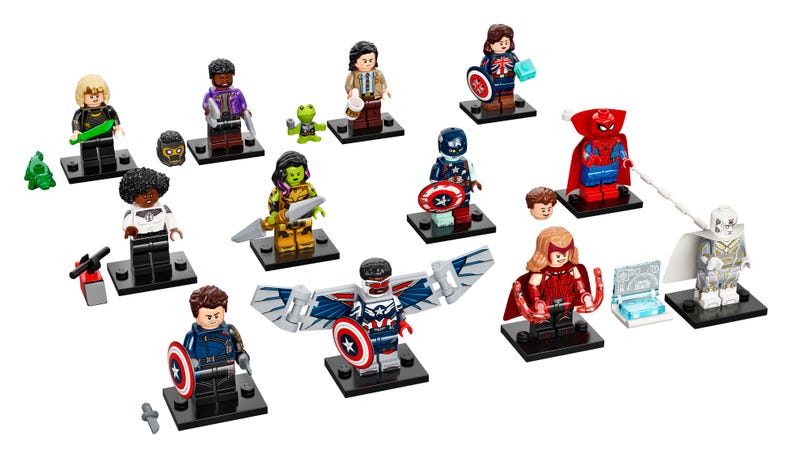 LEGO Minifiguras Marvel Studios 71031 - Serie Completa de 12 ud