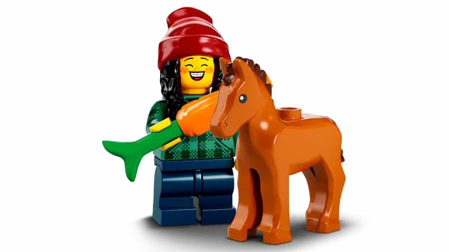 LEGO Minifiguras | 22ª Edición:  Caballo y Moza de cuadra 71032-05