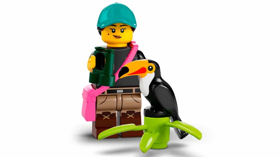 LEGO Minifiguras | 22ª Edición:  Observadora de aves 71032-09