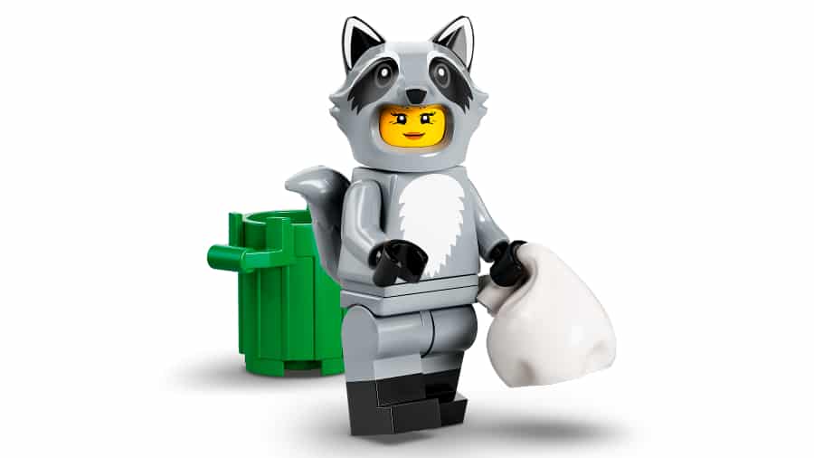 LEGO Minifiguras | 22ª Edición: Disfraz de Mapache 71032-10