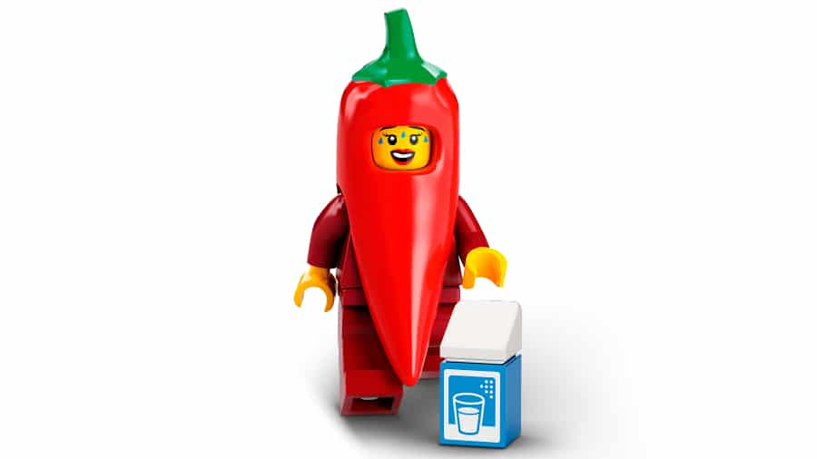 LEGO Minifiguras | 22ª Edición: Disfraz de Chili  Picante  71032-02