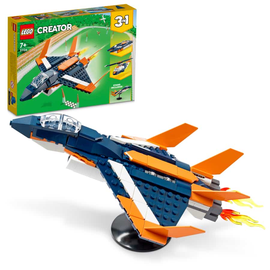 Lego Creator Reactor Minifiguras Supersónico 31126