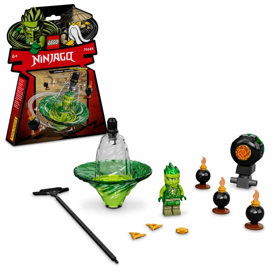 Lego NINJAGO Entrenamiento Ninja de Spinjitzu de Lloyd  70689