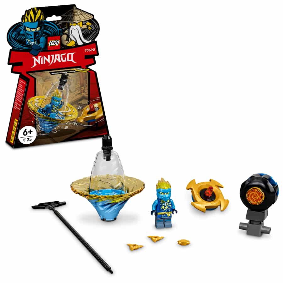 Lego NINJAGO Entrenamiento Ninja de Spinjitzu de Jay  70690