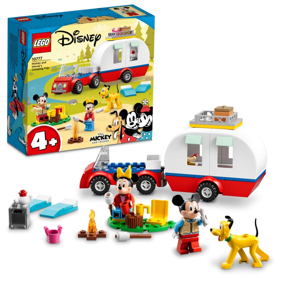 Lego Mickey Mouse El viaje de campamento de Mickey y Minnie Mouse‎ 10777