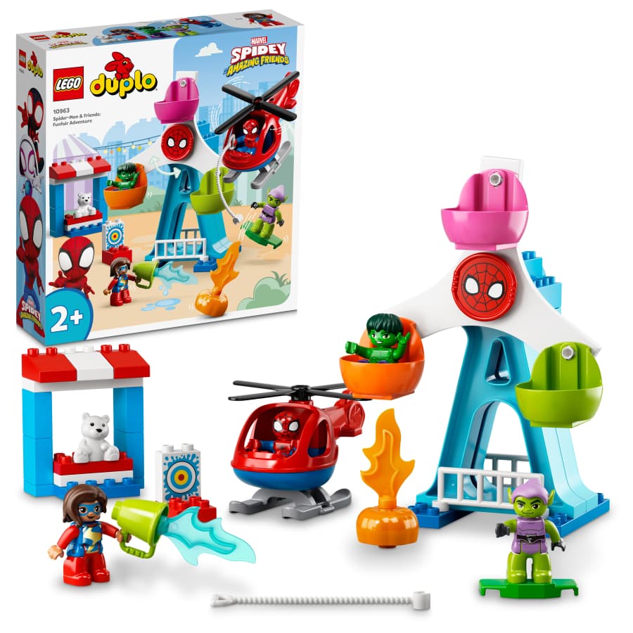 Lego DUPLO Spider Man y sus amigos Aventura en la feria 10963