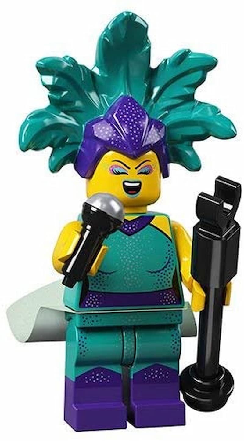 LEGO Minifiguras | 21ª Edición:  Cantante  de Cabaret 71029-12