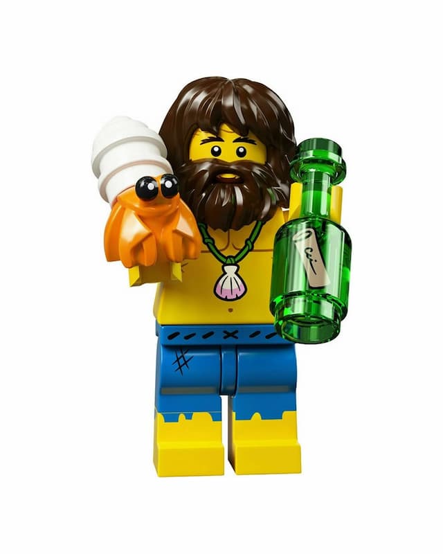 LEGO Minifiguras | 21ª Edición: Naufrago 71029-03