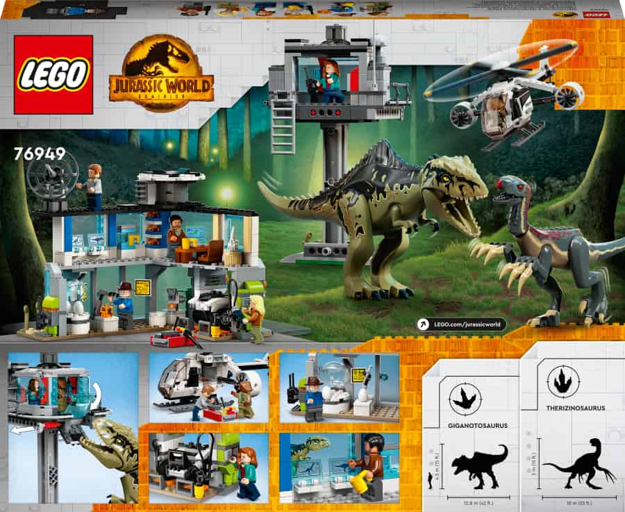 Lego Jurassic World Huida del Dinosaurio Stygimoloch 76939 - NX3 Estudio de  Arquitectura
