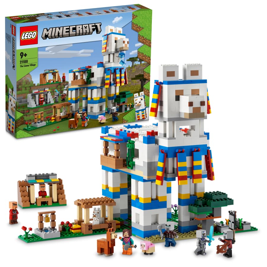 Lego Minecraft El PuebloLlama  21188