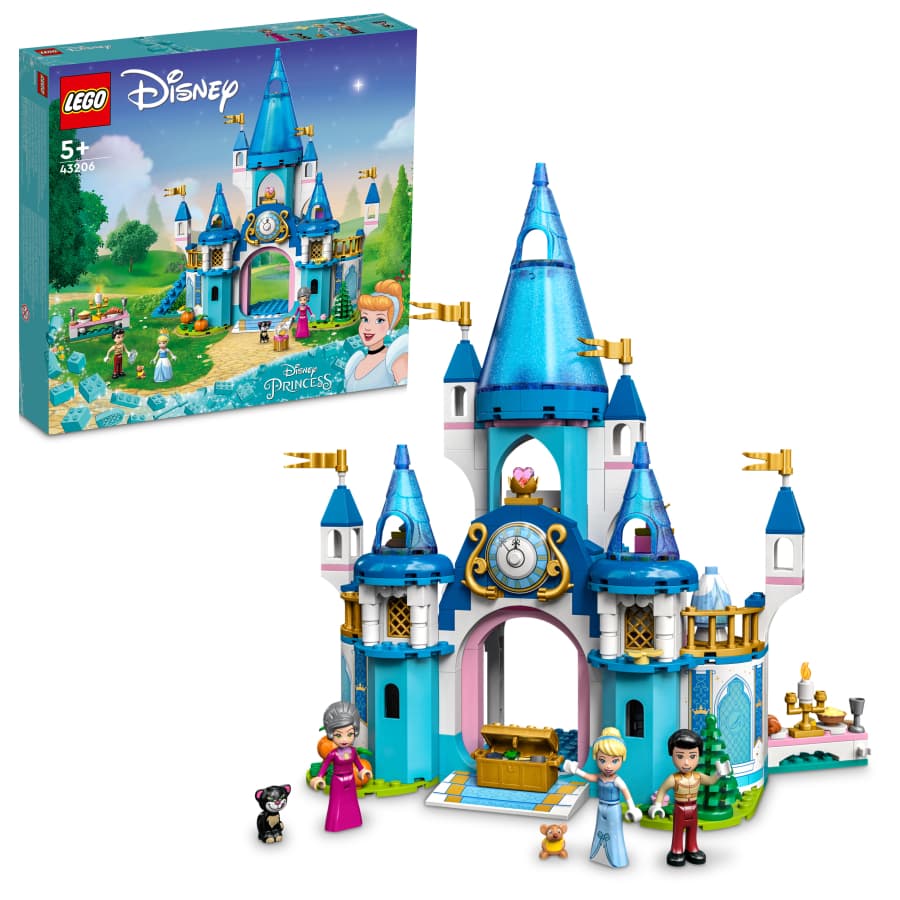 Lego Disney Castillo de Cenicienta y el principe 43206