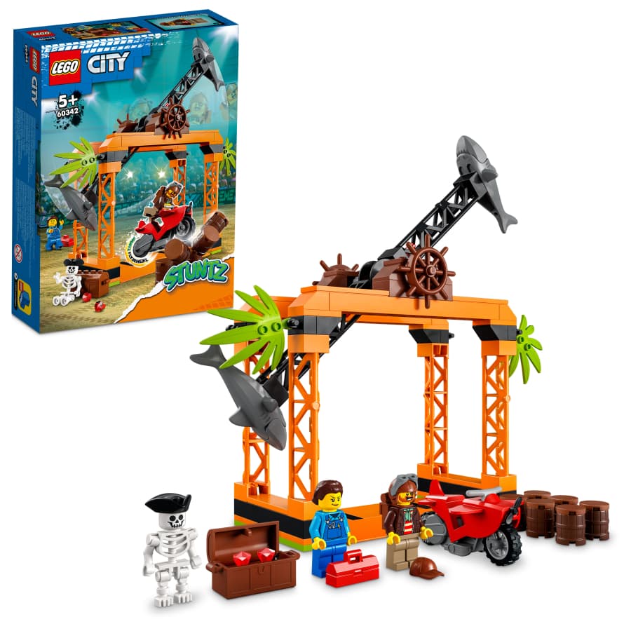 Desaparecer imitar veinte Lego City ‎El desafío de acrobacias de ataque de tiburón‎ 60342 - NX3  Estudio de Arquitectura