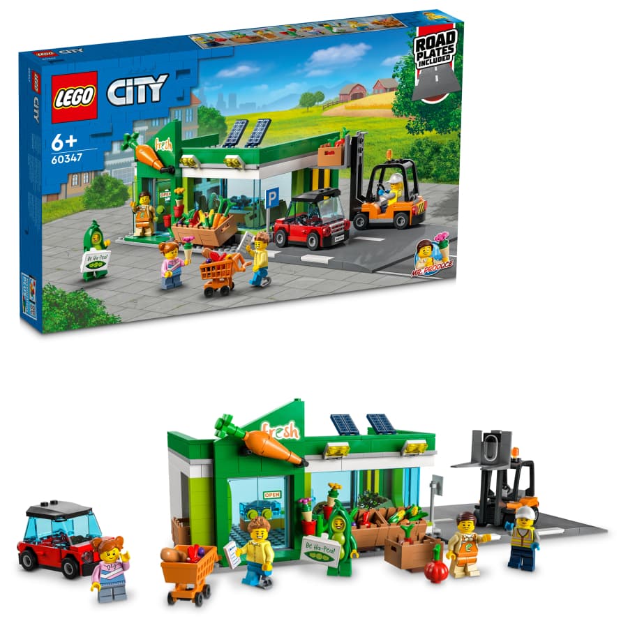 triple casado Producto Lego City ‎ Tienda de alimentación 60347 - NX3 Estudio de Arquitectura