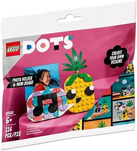 Lego DOTS Portafotos y minirótulo Pinapple 30560