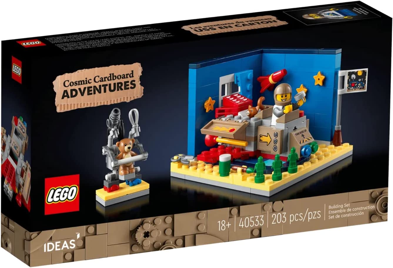 Lego IDEAS Cosmic Cartón Aventuras 40533